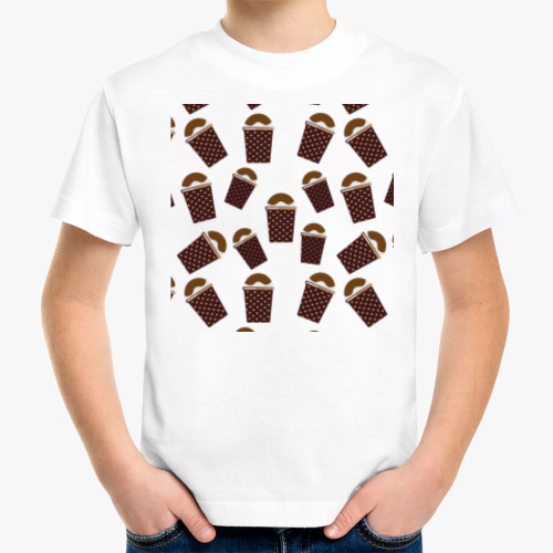 Детская футболка Мороженое с шоколадом