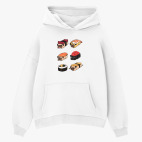 Толстовка худи оверсайз