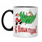 Кружка двухцветная