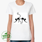 Женская футболка органик