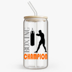 Банка с бамбуковой крышкой