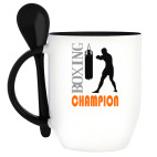 Кружка с ложкой