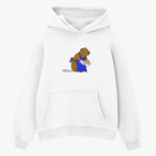 Толстовка худи оверсайз