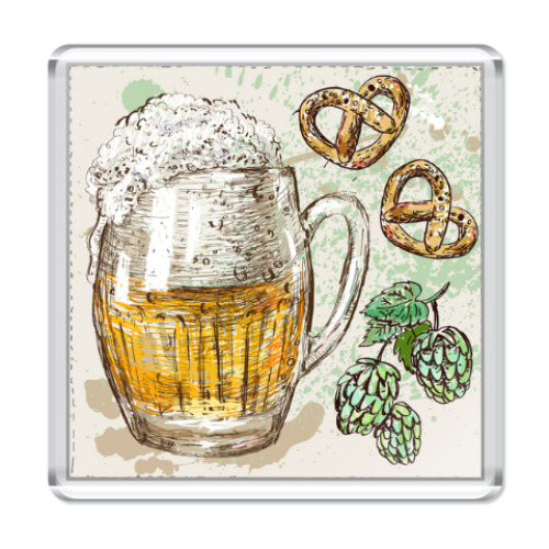 Магнит I love beer