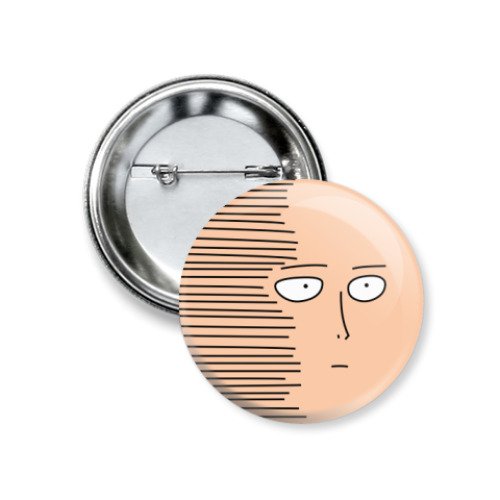 Значок 37мм с принтом Сайтама