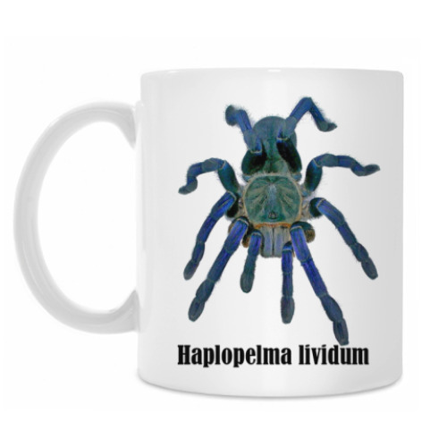 Кружка с принтом Cobalt Blue