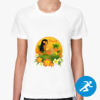 Женская спортивная футболка