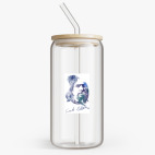 Банка с бамбуковой крышкой