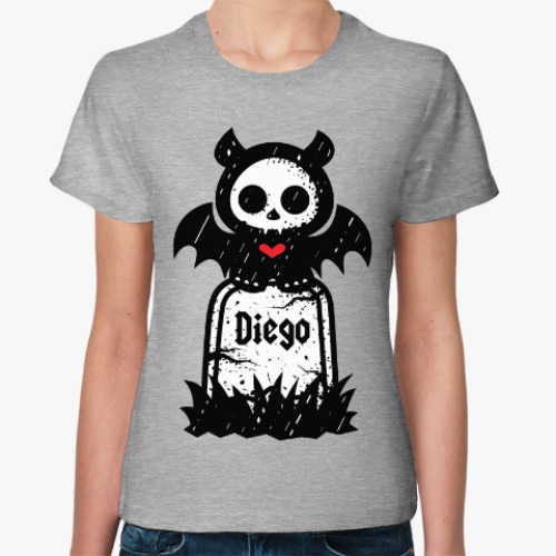 Женская футболка Диего Надгробие