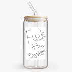 Банка с бамбуковой крышкой