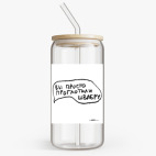 Банка с бамбуковой крышкой