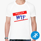 Мужская спортивная футболка