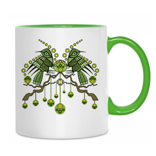 Кружка с принтом Радость