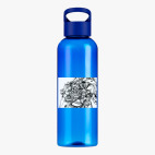 Прозрачная спортивная бутылка