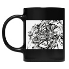 Кружка цветная UV-DTF