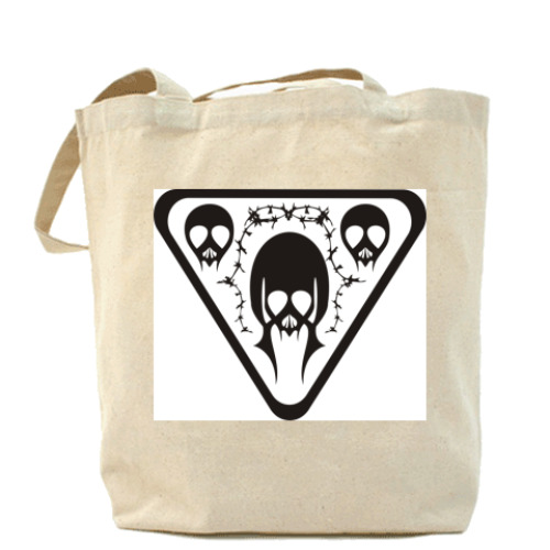 Сумка шоппер с принтом Ктулху