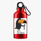 Металлическая бутылка 400 мл UV-DTF