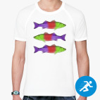 Мужская спортивная футболка