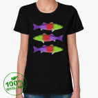 Женская футболка органик