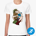 Женская спортивная футболка