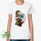 Женская футболка органик