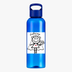 Прозрачная спортивная бутылка