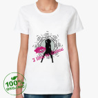 Женская футболка органик