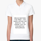 Женская рубашка поло