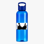 Прозрачная спортивная бутылка