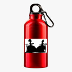 Металлическая бутылка 400 мл UV-DTF