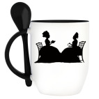 Кружка с ложкой