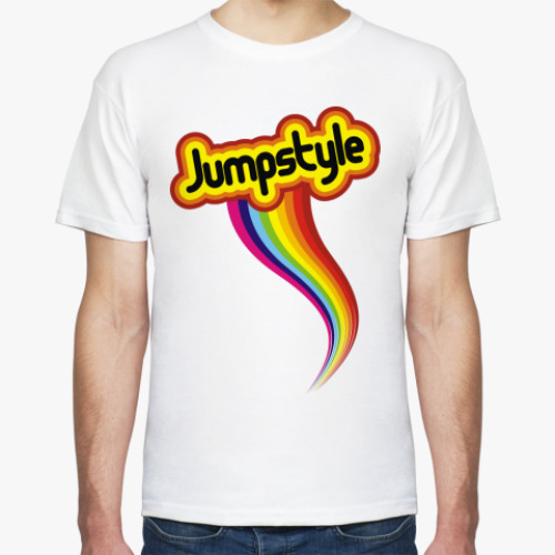 Футболка с принтом JUMPSTYLE