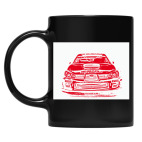 Кружка цветная UV-DTF