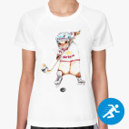 Женская спортивная футболка