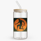 Банка с бамбуковой крышкой