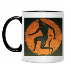 Кружка двухцветная