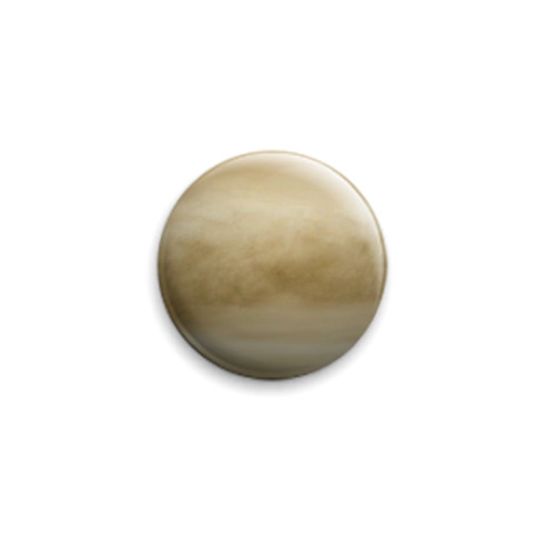 Значок 25мм Планета Венера