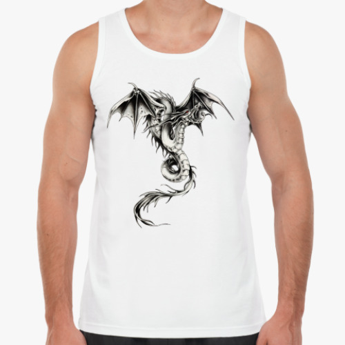 Майка с принтом Дракон