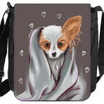 Собака в одеялке