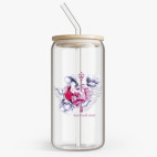 Банка с бамбуковой крышкой