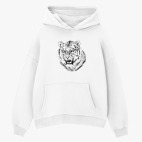 Толстовка худи оверсайз