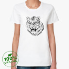 Женская футболка органик