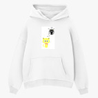 Толстовка худи оверсайз