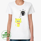 Женская футболка органик