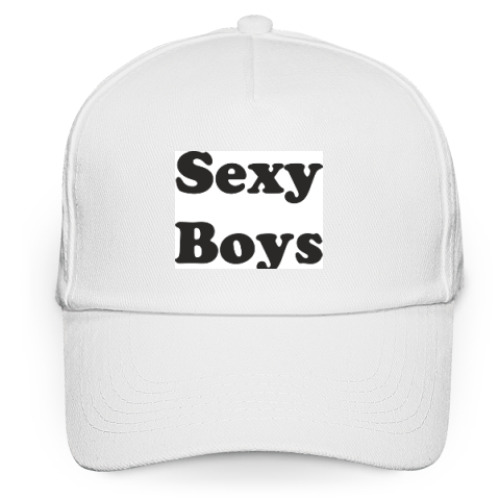 Кепка бейсболка с принтом Sexy Boys
