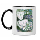 Кружка двухцветная