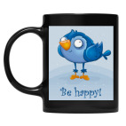 Кружка цветная UV-DTF