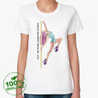 Женская футболка органик