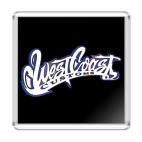Магнит 6.5 x 6.5 см  West coast customs
