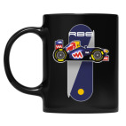 Кружка цветная UV-DTF